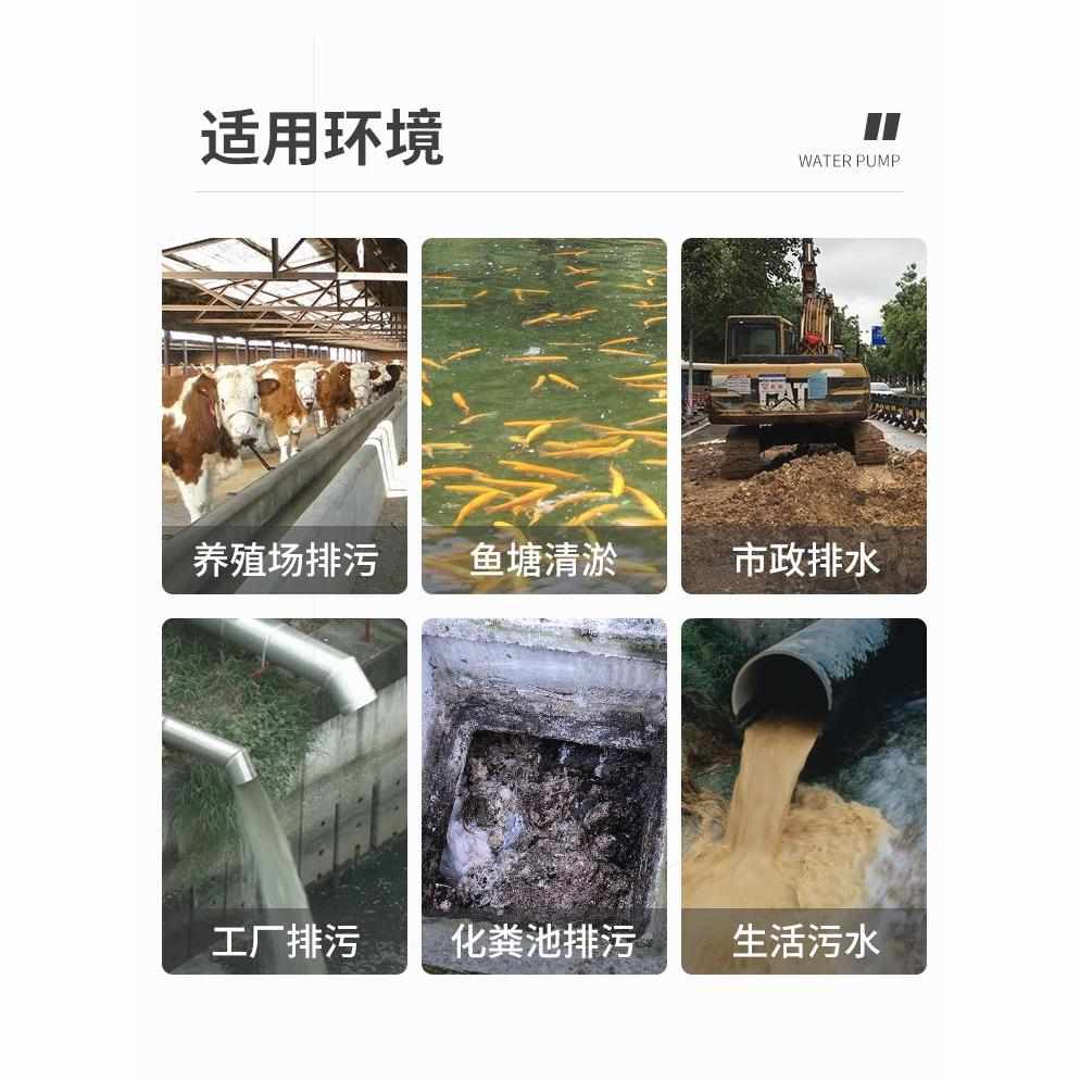德国进口污水泵220v抽粪泥浆家用切割式抽粪泵潜水泵化粪池排污抽