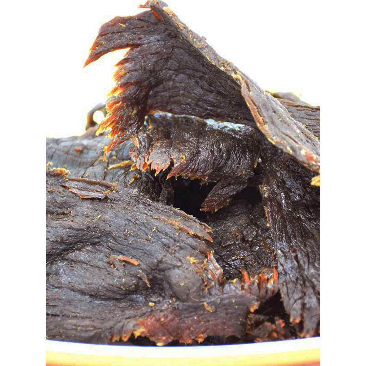 .峡谷人家纯正牛肉干温州手撕酱香黑黄牛肉片袋装零食散装包邮