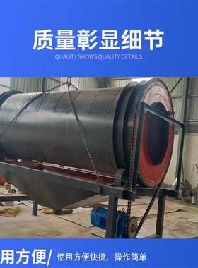 机无滚筒筛型新滚筒筛砂大型砂石分离机轴防堵网设计聚02氨酯筛网
