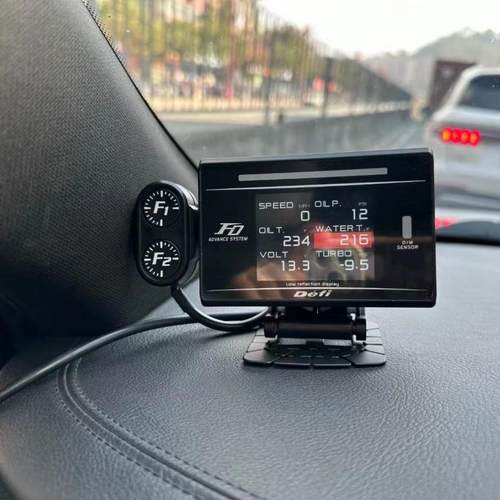热卖DEFIZD第二代FD液晶车速转速涡轮表OBD多功能改装仪表