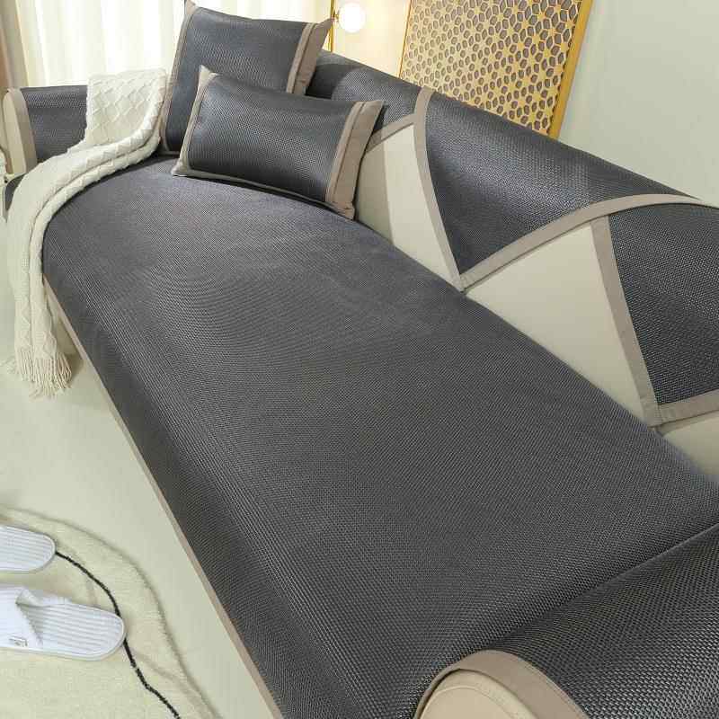 高档发垫夏季冰凉席坐垫防滑夏天款凉席垫贵妃沙发凉丝垫冰垫绿沙,居家布艺,沙发垫,淘宝优惠券,粉丝福利购,淘宝优惠卷