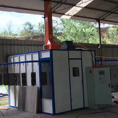 家具喷漆房烤漆房无尘喷烤漆房水帘喷漆房Disk油漆房除尘设备