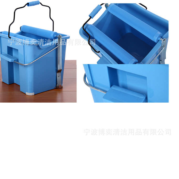 出口船舶单桶榨水车榨水桶挤水 拖把桶压水桶14升