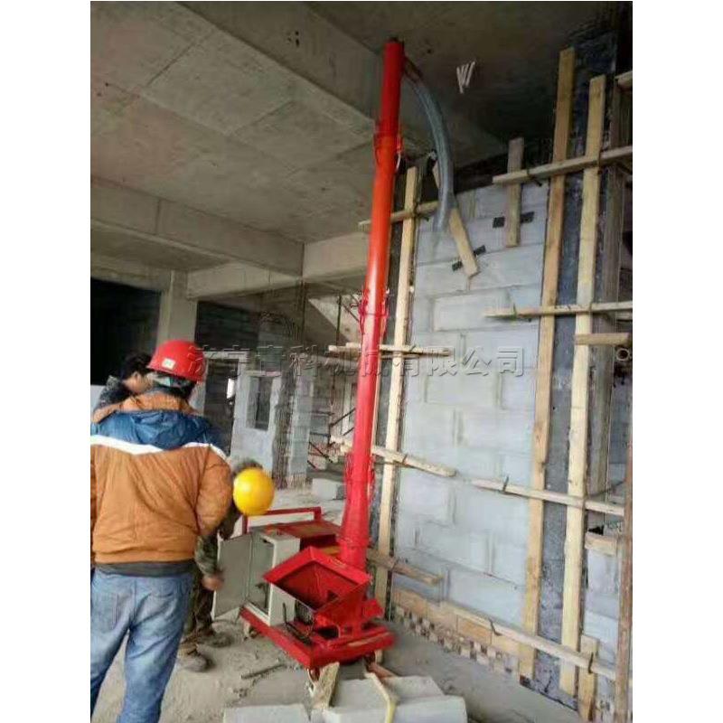 微型二次构造上料机 混凝土细石砂浆输送泵 地暖工程混凝土浇筑泵