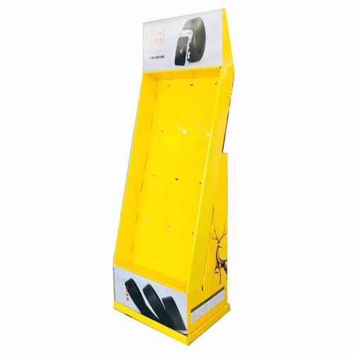 厂家供应皮带组装展示架 折叠商店促销纸展示架 彩色陈列器材