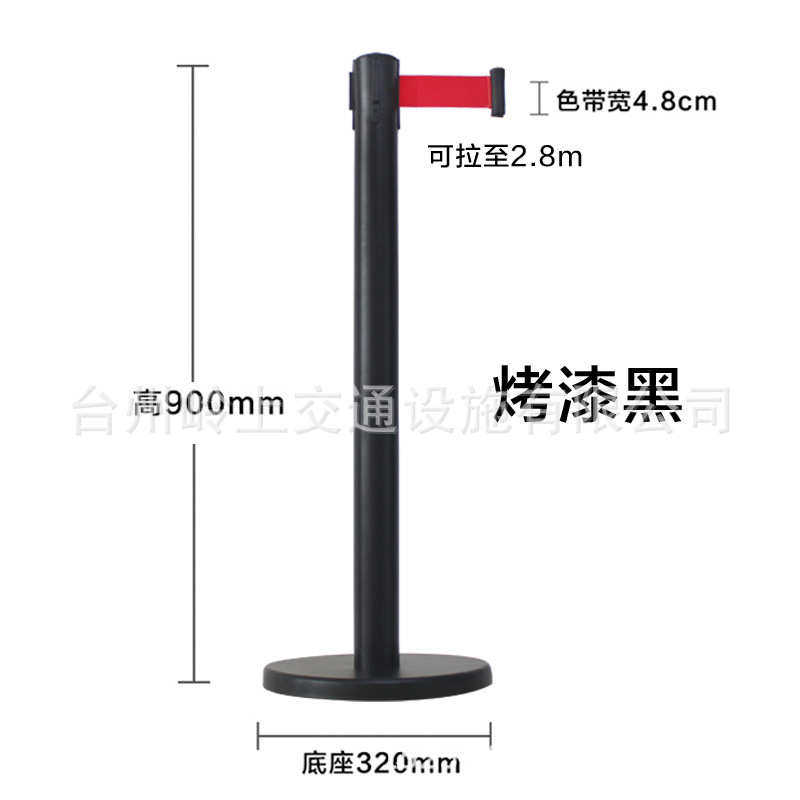 酒店隔离带排队安全座隔离带护栏带伸缩不锈钢5m栏杆隔离带通道