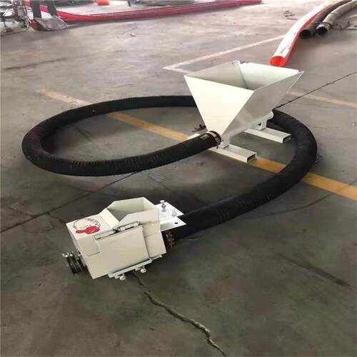 现货供应螺旋提升机 灰沙锯末输送机 家用玉米小麦软管吸粮机