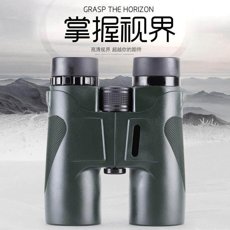 跨境爆款双筒望远镜10x42户外高清高倍防水录像拍照望远镜