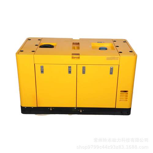 12KW单/三相输出静音柴油发电机备用