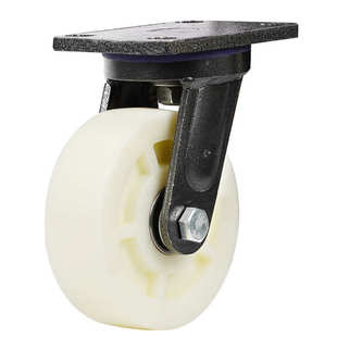 超重型工业铁芯尼龙4寸6寸万向轮定向刹车脚轮8寸10寸手推车米想