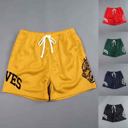 Shorts Summer Men's Fashion Beach Shorts Mesh Quick drying
