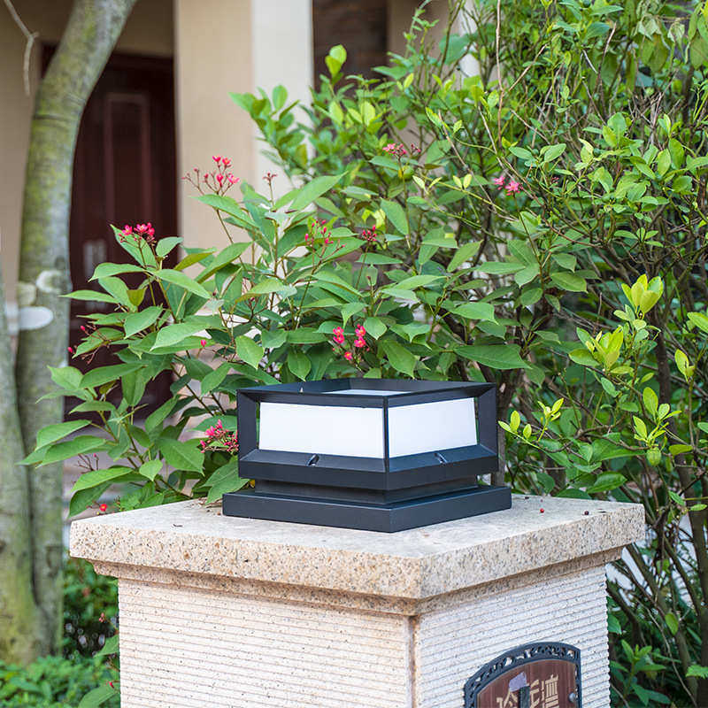 太阳能柱头灯别墅庭院花园草坪墙柱围墙防水院子装饰户外景观灯,家装灯饰光源,景观庭院灯饰,淘宝优惠券,粉丝福利购,淘宝优惠卷