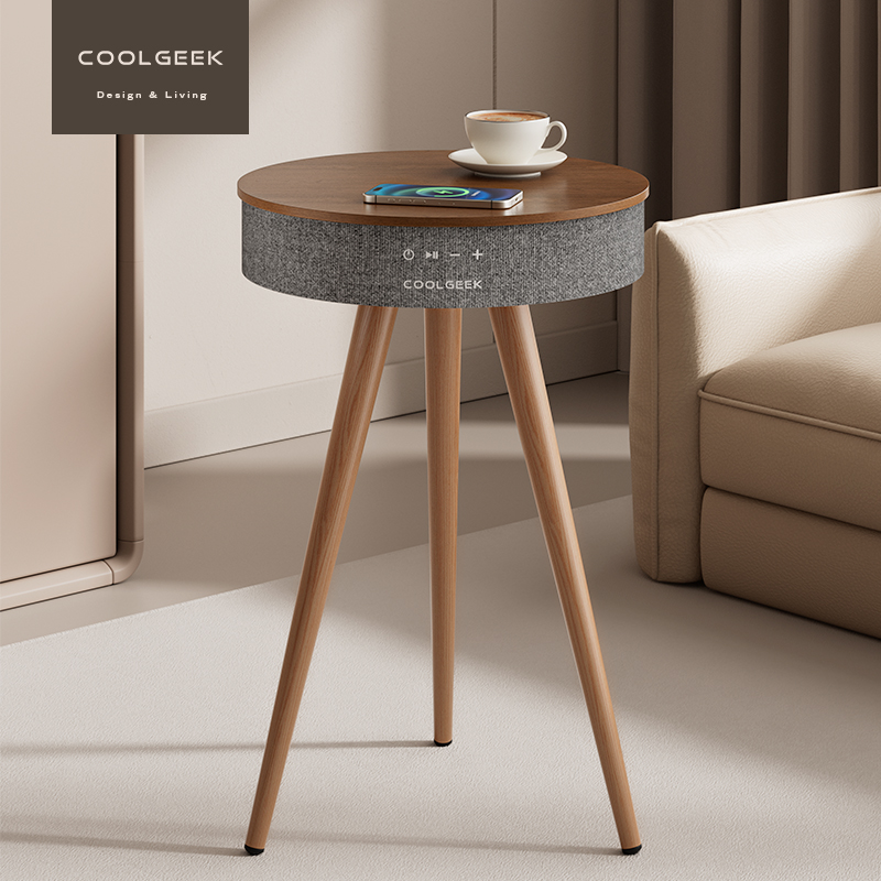 CoolGeek R1 3代茶几音响家用客厅环绕蓝牙音箱家庭落地摆件边几