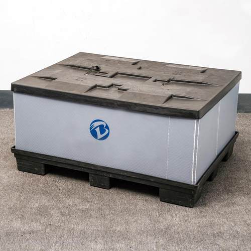 压铸天地盖围板箱蜂窝板箱塑料汽车零部件压铸围板箱1450-1130