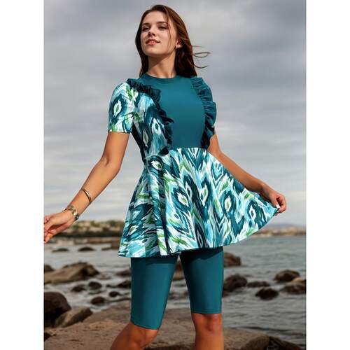 C 94857 Surf Rash Guard Swimsuit 冲浪泳衣