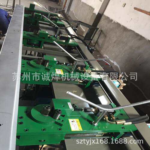 苏州诚焊供应液压弯框机、钢丝虾笼、螃蟹笼弯框机、扁钢弯框机、