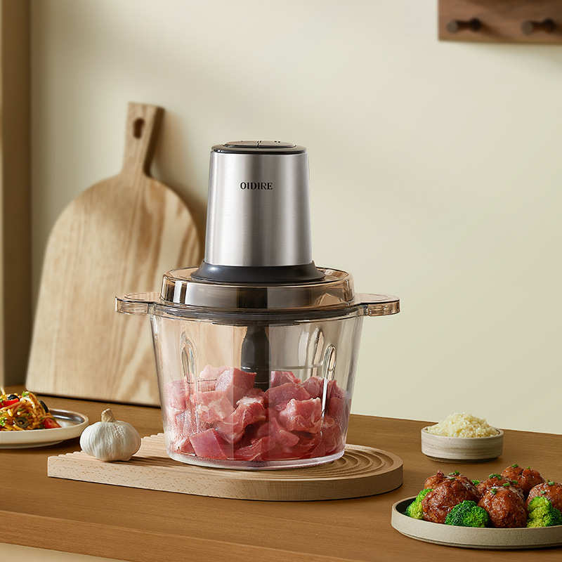 oidire绞肉机家用电动小型多功能打碎肉打陷专用蒜泥全自动搅拌机