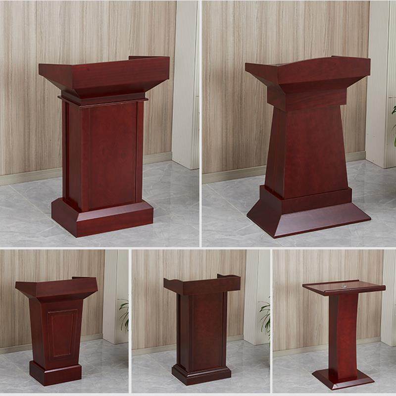 演讲台发言台教师讲桌主持咨询台咨客台培训接待桌主席台桌会议台