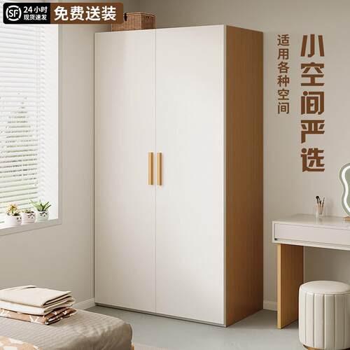 租房用专用衣柜出租屋衣柜家用卧室新款爆款小型实木简易组装出租