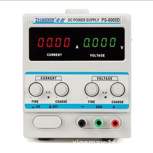 兆信直流稳压电源PS 6005D直流输出60V5A可调DC电源线性