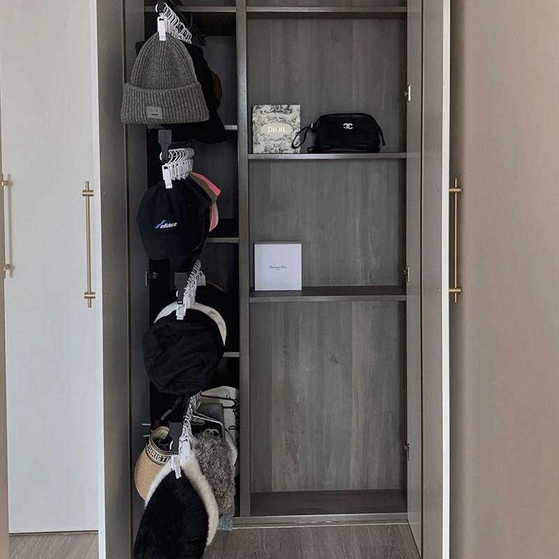 帽能子收纳夹挂钩婴口水巾毛巾袜子20158衣柜儿壁挂多功收纳子神