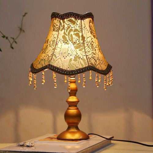 欧式台灯卧室床头灯简约现代温馨覆古创意装饰家用铁艺酒店民宿灯,家装灯饰光源,装饰台灯,淘宝优惠券,粉丝福利购,淘宝优惠卷