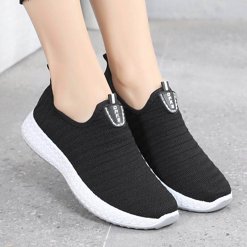 正品北网京布鞋女时尚款上班软底妈妈鞋老人 奶奶健步鞋透气面休