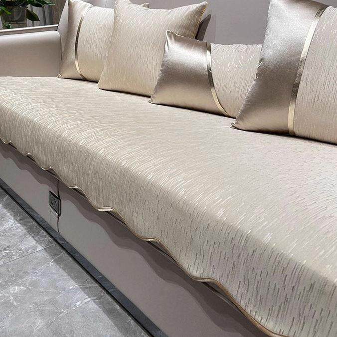 沙发垫四季通用2025新款轻奢风布艺北欧现代简约真皮防滑坐垫套罩