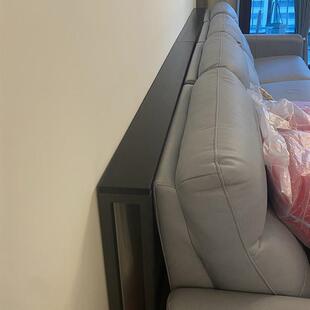 瓷功能电动沙发后置物架实木长条靠墙落地床头后背窄缝隙架子暖