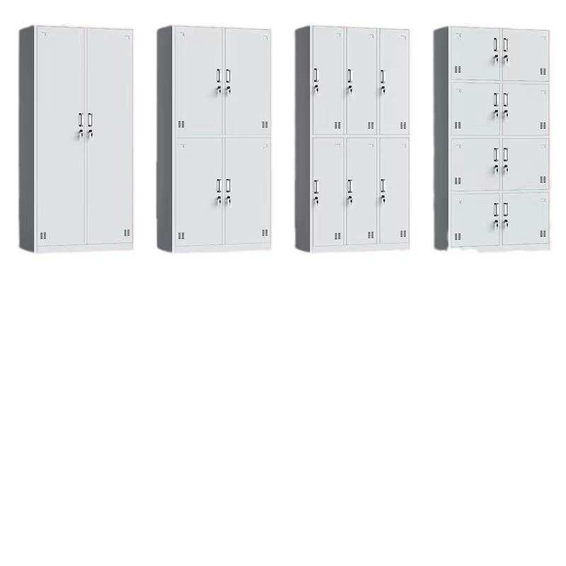 钢制四门更衣柜六门学校宿舍浴室换衣铁皮柜餐厅多门储物柜碗柜