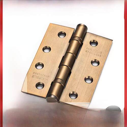 德国海福乐HAFELE 房门静音不锈钢加厚北欧黄古铜4寸木门平合页