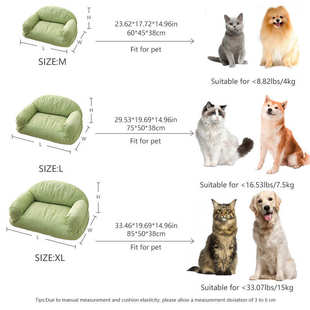 通用可拆洗大型猫窝狗狗睡垫床宠物沙发冬季 狗窝批发四季 保暖用品