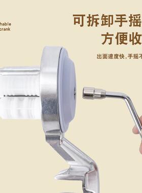 √意大利面手动面条机陕西北方麻食器手摇面片机通心粉