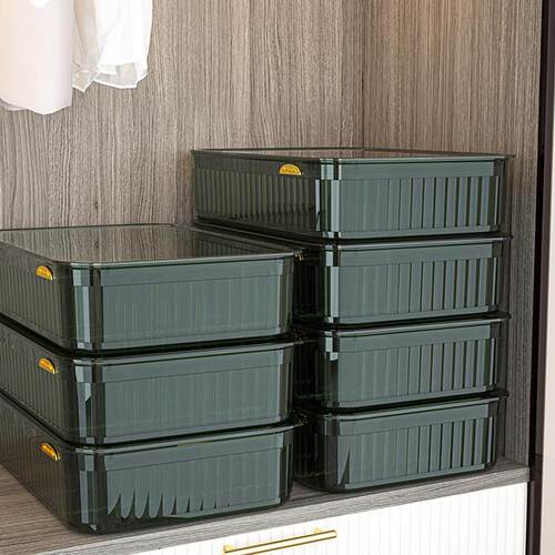 Lidded Underwear Storage Box with Extra Large Capacity, Free