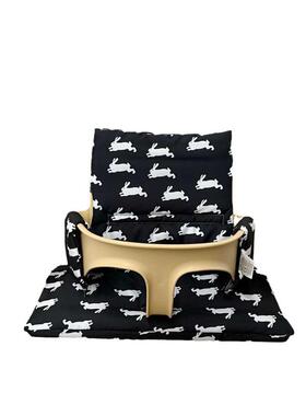 stok**儿童餐椅新款坐垫 防脏加厚通用餐椅坐垫 便携可拆椅垫靠背