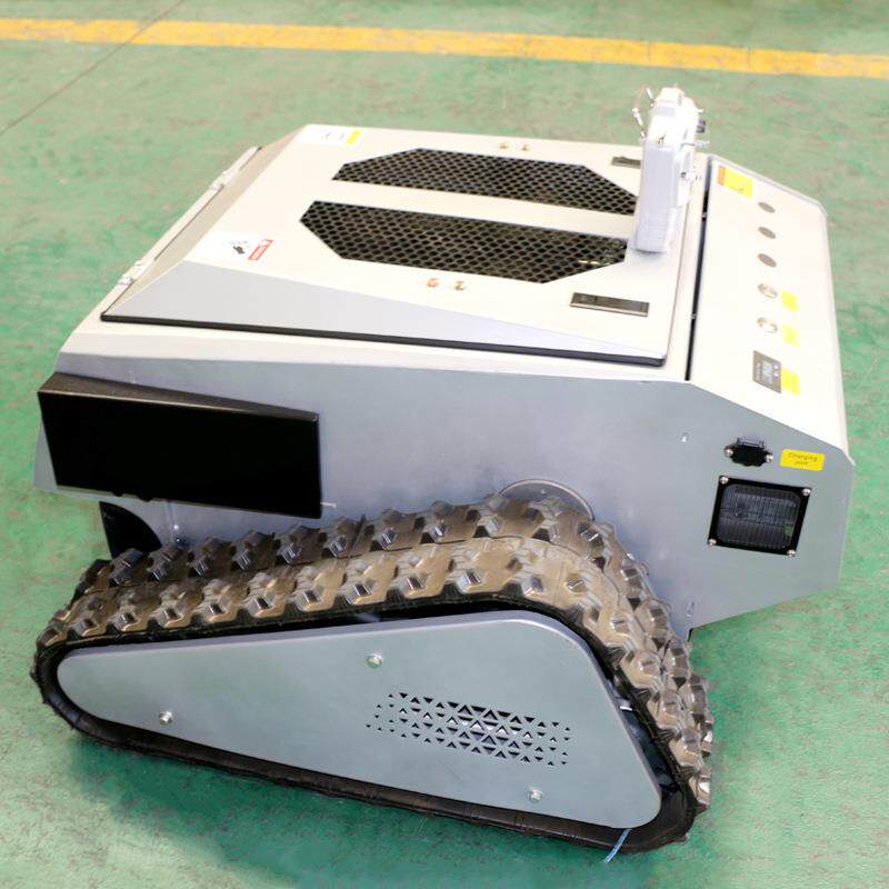 550mm宽幅易维护ZY-550L果园履带割草机遥控剪草机碎草机割草机器