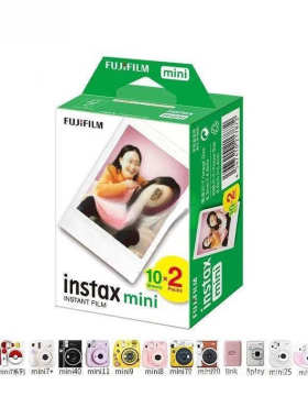 拍立得纸质相纸白边3寸mini12/11/9/8/7+/25/70/90/link相片纸