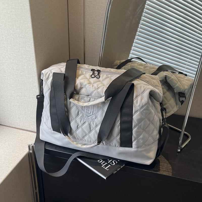 旅行包女游泳健身包产妇便携轻便大容量手提短途行李袋待产包孕妇