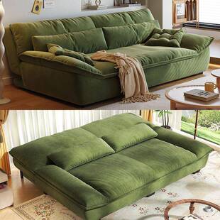 复古沙发床折叠两用帆船沙发2025新款 小户型客厅单双人多功能一体