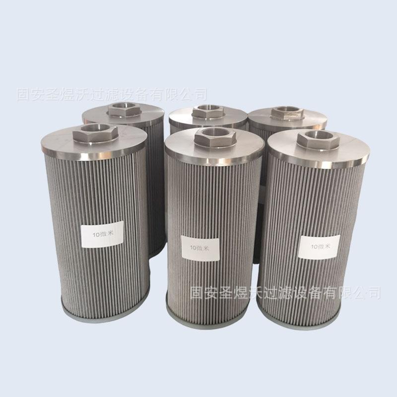 高压吸油滤芯反冲洗耐高温液压油滤清器空气滤清器净化杂质过滤器