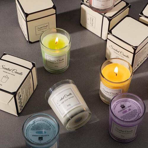 fashion Scented decorative small candles smokeless romantic