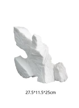 正品新中式创意家居装白艺术品太极人物汉砂岩装饰品玄关雕玉软塑