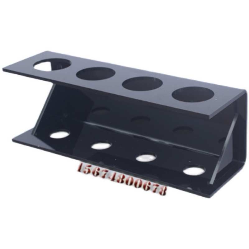 黑色美容美发理发店宠物发廊挂墙推剪器推子收纳盒定制透明工具