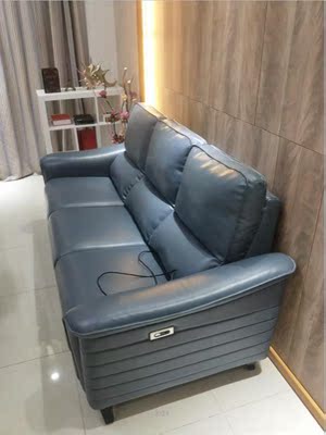 意式轻奢客厅电动功能舱真皮沙发怎么样？被坑前车之鉴感受揭秘