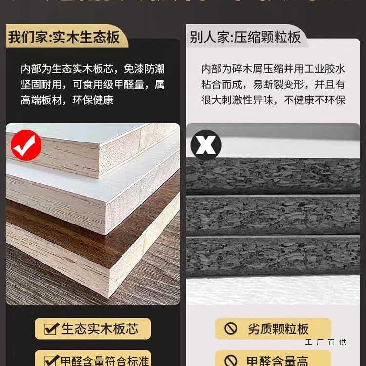 衣柜家985用卧室实木2儿新童柜子025款推拉定制出租房用门移门小