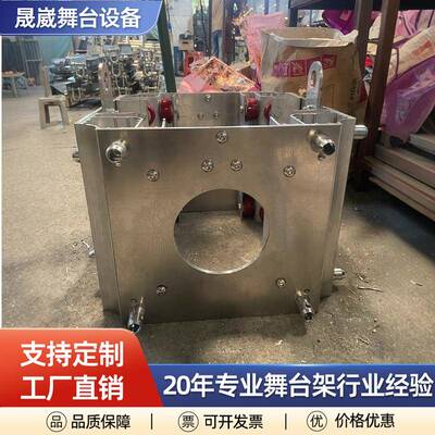 厂家铝合金插销架方套两用太空架龙门架舞台架滑轮aluminium