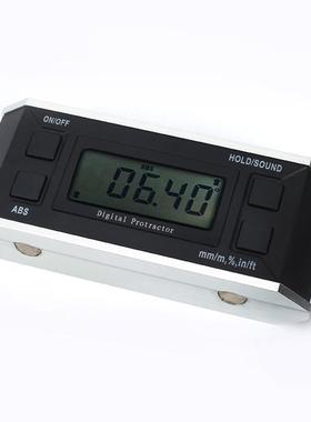 伊莱科EM-盒AS490数尺显倾角仪角度仪倾角条307式水平*仪角度带磁
