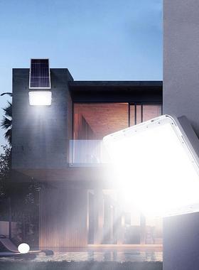 户功外太阳能光灯充100107白投W遥电控高亮大率大瓦数防投水投光