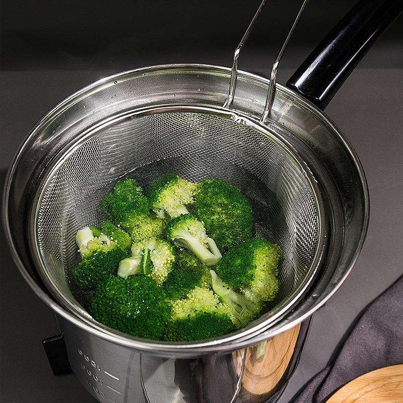 通用煮多功能不锈钢捞面煮面热干面cm汤锅电磁炉18油炸锅饺子日式