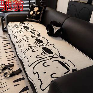 通用不规则异形雪尼尔防滑耐磨沙发垫高级沙发套罩防滑盖 E4C四季